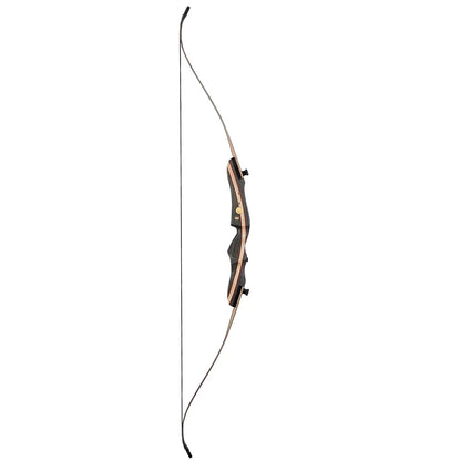 62" Take Down Recurve Bow 20-50lbs Archery Hunting Right Hand Target Longbow Shooting Practice Bow for Beginner 148cm Bowstring